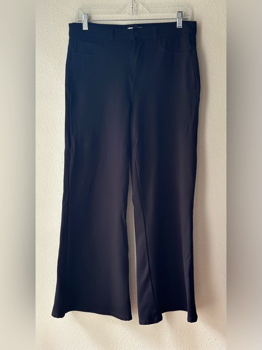 L'AGENCE Spencer High Rise Super Flare Black Pants Women’s Size 30